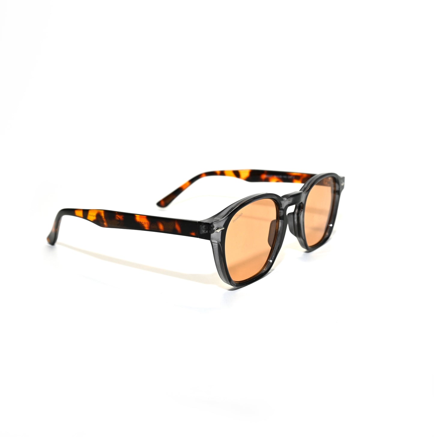 Diamond ™ Barcelona tartarugato con lenti arancioni
